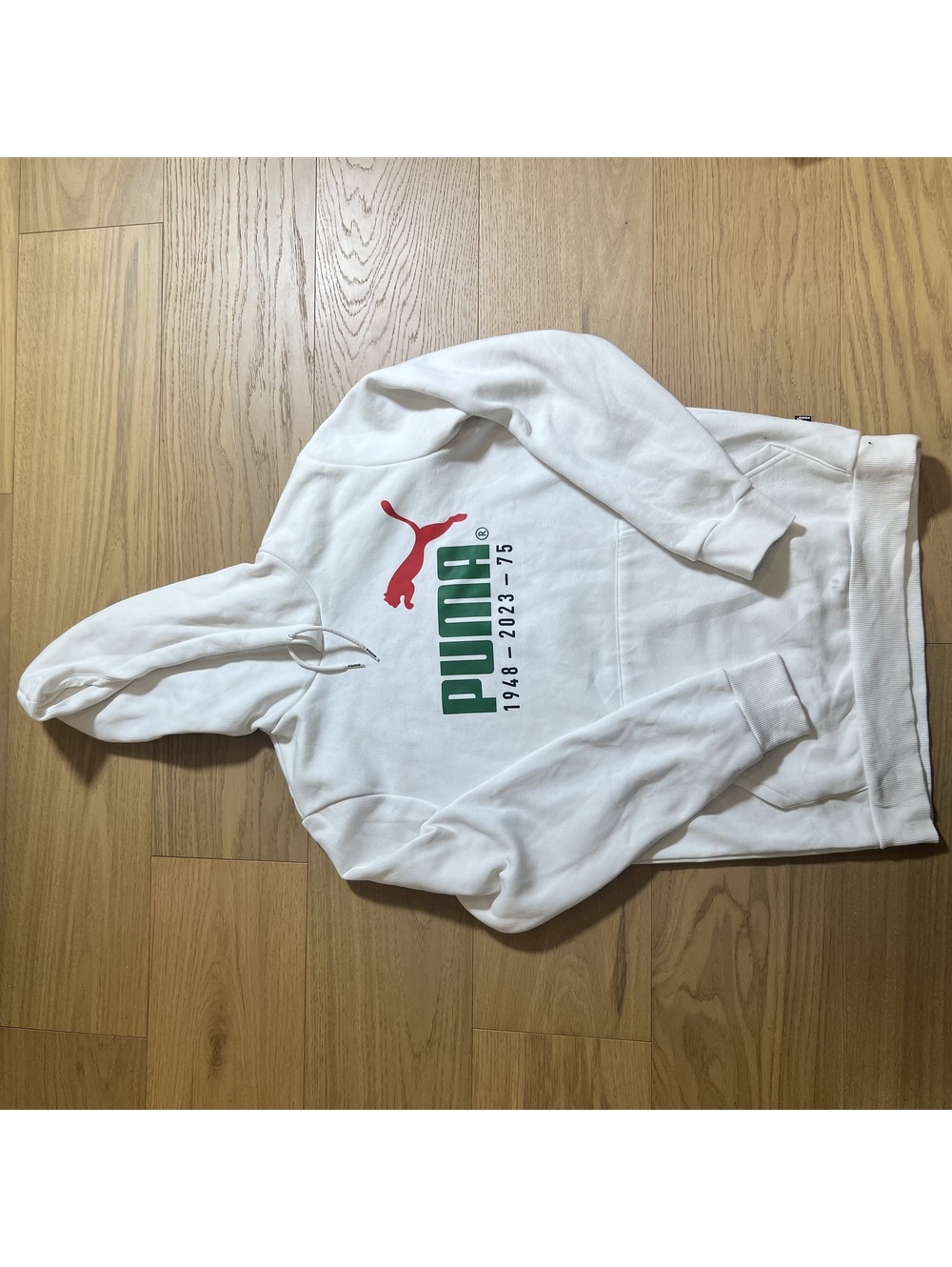 Puma Adult Cream Hoodie – Size S